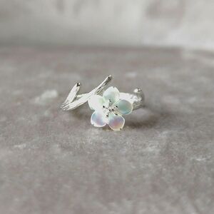 💎NEW💎S925 CHERRY BLOSSOM PEARL RING